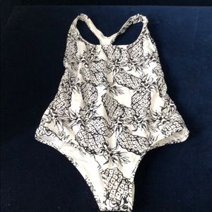 Pineapple bathing suit